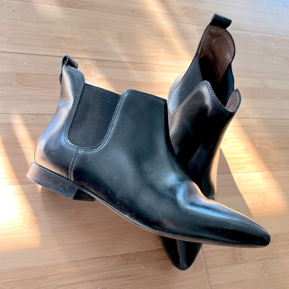 Madewell The Nico Ankle Booties in Black Size 7 - Picture 6 of 7